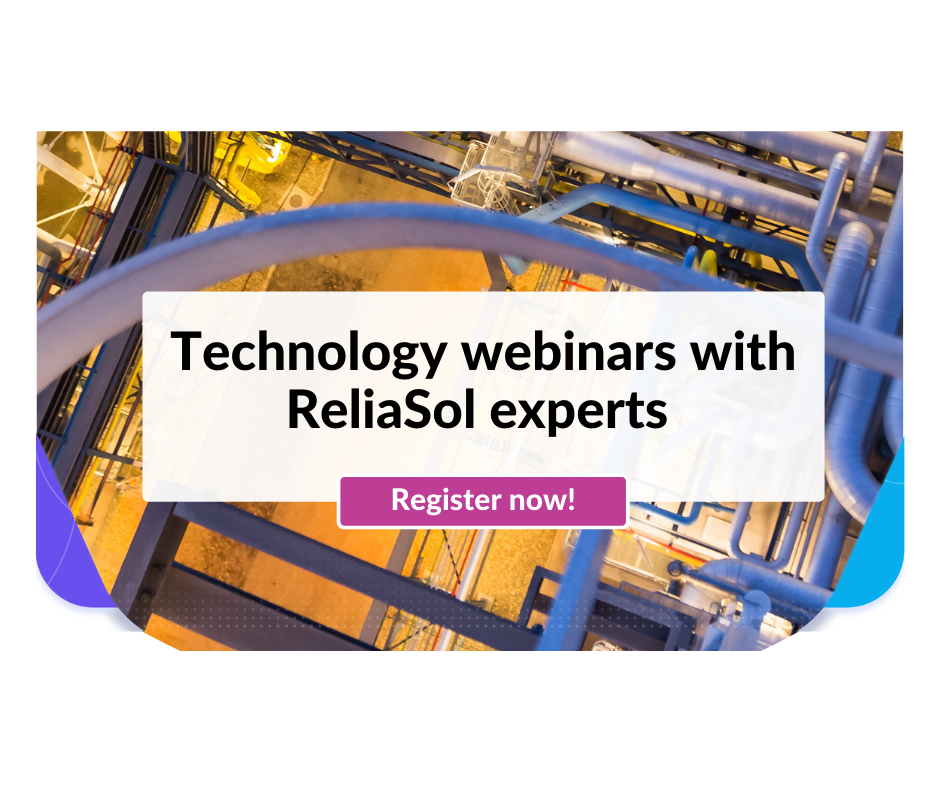 Register for ReliaSol technology webinars